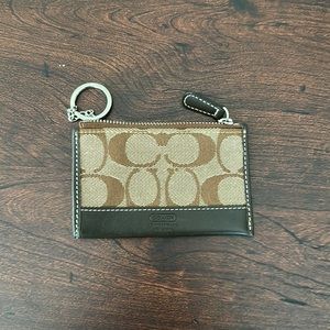 Coach keychain wallet